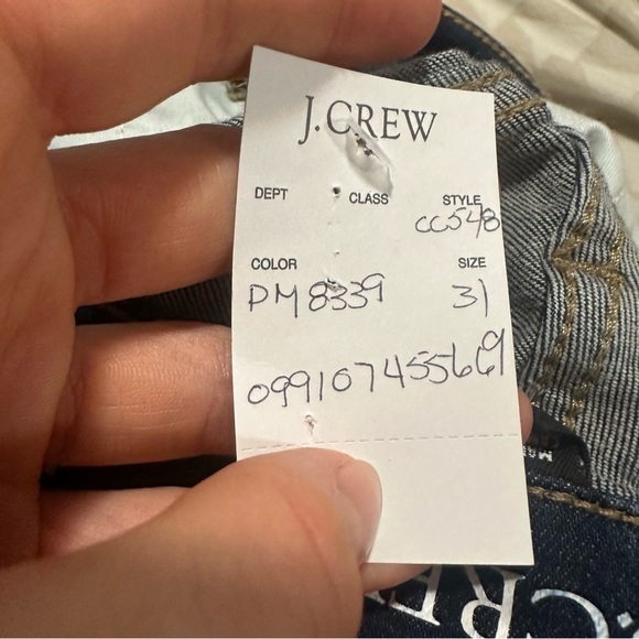NWOT j crew Mid-rise slim jean in 2003 super-stretch - Picture 4 of 4